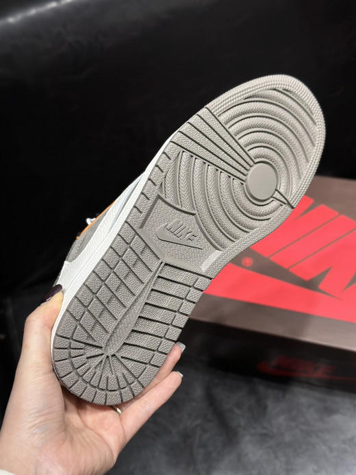 秋冬特惠💰430 公司级 Air Jordan 1 Low 防滑 低帮 倒钩联名款 商品图5