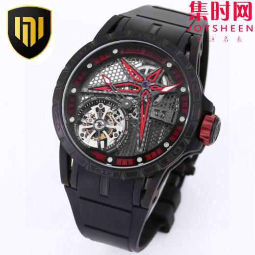 NEW罗杰杜彼王者竞速倍耐力镂空陀飞轮系列 全镂空背透高级感 RDDBEX0815 RDDBEX0817 真陀飞轮男士腕表 商品图1