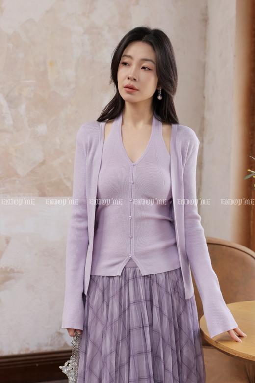 【门店同款】ENJOY春季“柔光芳序”挂脖背心两件套 169247826 商品图6