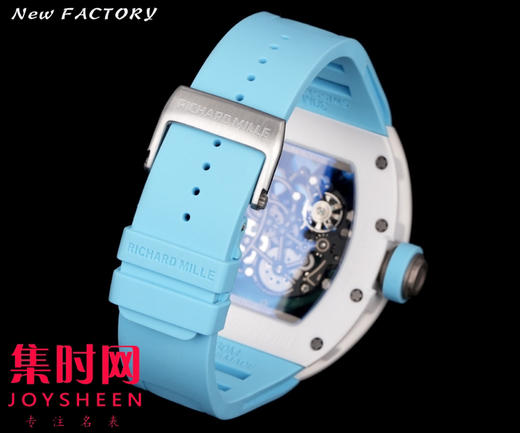NEW理查德米勒RM055新升级V5版 理查米尔RM55男士腕表 升级一体机芯版本 原装一体双发条盒一体机芯 品质更加稳定 商品图5