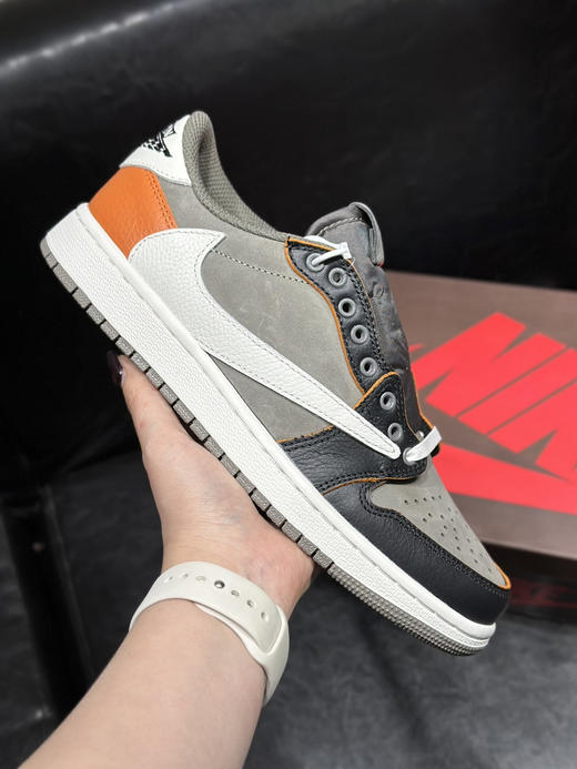 秋冬特惠💰430 公司级 Air Jordan 1 Low 防滑 低帮 倒钩联名款 商品图3