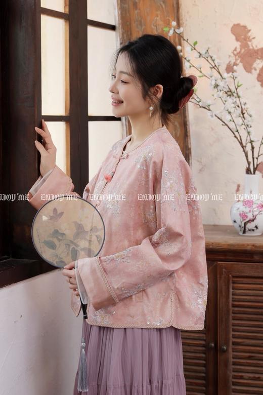 【门店同款】ENJOY春季“画中行”浮光蘸露中式外套 169649809 商品图5