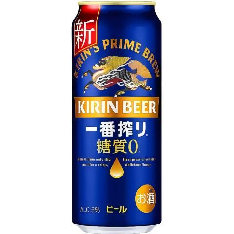 KIRIN《啤酒》麒麟一番榨无糖500ml 商品图0