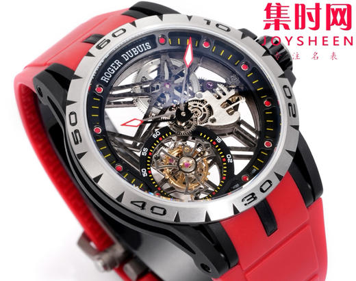 NEW罗杰杜彼钛金属镂空陀飞轮腕表 真陀飞轮RDDBEX0549男士腕表 商品图3