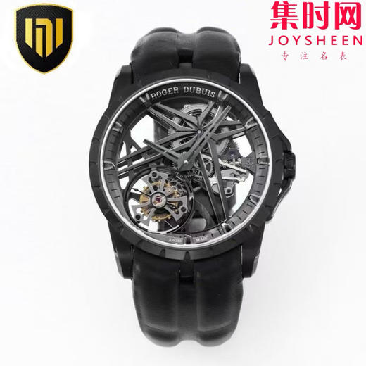 NEW罗杰杜彼王者镂空陀飞轮系列RDDBEX0889 男士腕表 立体小牛皮表带 真陀飞轮机 商品图0