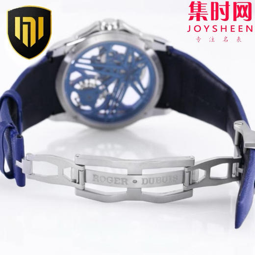NEW罗杰杜彼王者镂空陀飞轮系列RDDBEX0838 男士腕表 立体小牛皮表带 真陀飞轮机 商品图8