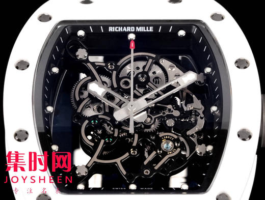 NEW理查德米勒RM055新升级V5版 理查米尔RM55男士腕表 升级一体机芯版本 原装一体双发条盒一体机芯 品质更加稳定 商品图1