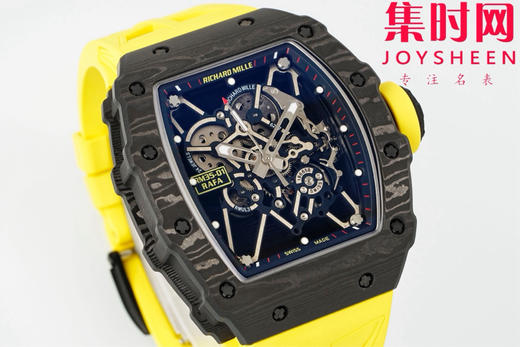 NEW理查德米勒RM35-01 RM035碳纤维系列“鲨鱼鳍表带”男士腕表 理查米尔男士系列 RAFAEL NADAL碳纤维腕表——亿万富豪的入场劵 商品图1