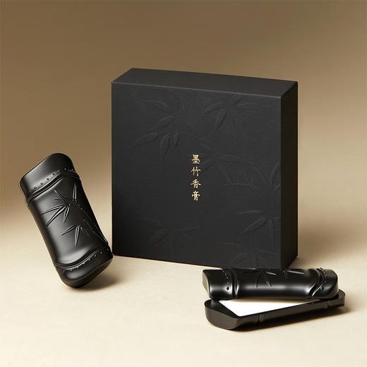 【故宫香膏】墨竹固体香膏香水文创新年本命年男士生日礼物男生实用 商品图4