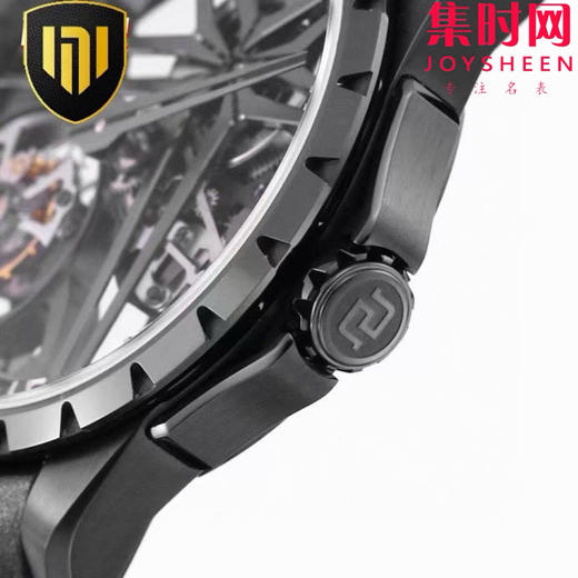 NEW罗杰杜彼王者镂空陀飞轮系列RDDBEX0889 男士腕表 立体小牛皮表带 真陀飞轮机 商品图2