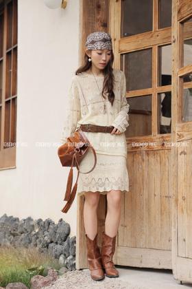 【门店同款】ENJOY春季“序光之旅”郁金香钩花针织 169443544