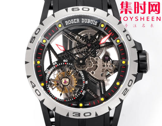 NEW罗杰杜彼钛金属镂空陀飞轮腕表 真陀飞轮RDDBEX0549男士腕表 商品图6