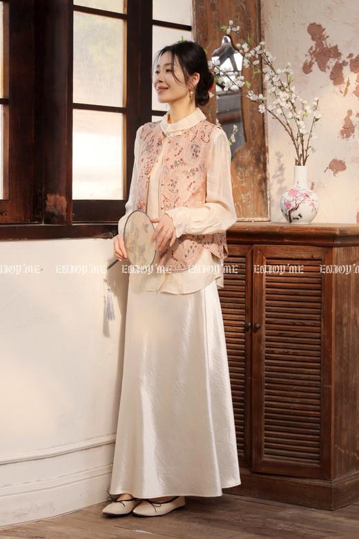 【门店同款】ENJOY春季“画中行”慕枝南下中式马夹 169543772 商品图2