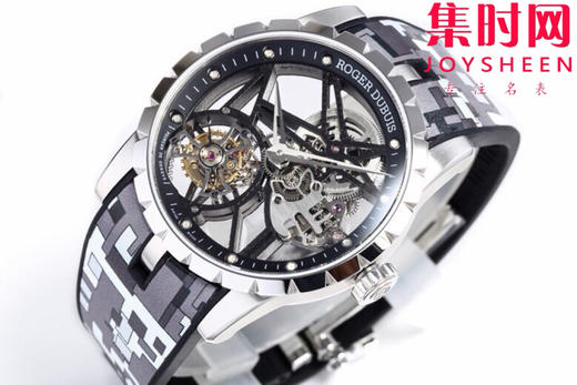 NEW罗杰杜彼迷彩陀飞轮 新品彩色陀飞轮，掀起彩色旋风，少量到货。EXCALIBUR王者系列 RDDBEX0938真陀飞轮男士腕表 商品图1