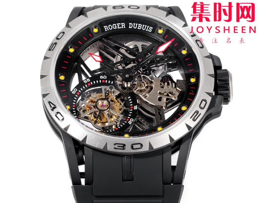 NEW罗杰杜彼钛金属镂空陀飞轮腕表 真陀飞轮RDDBEX0549男士腕表 商品图2