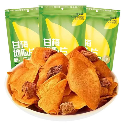 路小漫甘梅地瓜片香脆甘梅味地瓜片118g 商品图0