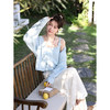 鹿向南「佩里月光」杏色蕾丝花边长款半身裙女春气质显瘦A字长裙 商品缩略图4