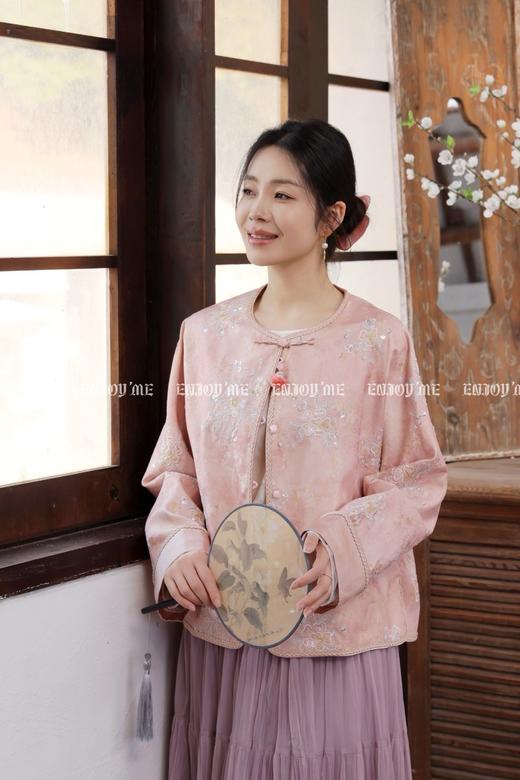 【门店同款】ENJOY春季“画中行”浮光蘸露中式外套 169649809 商品图1