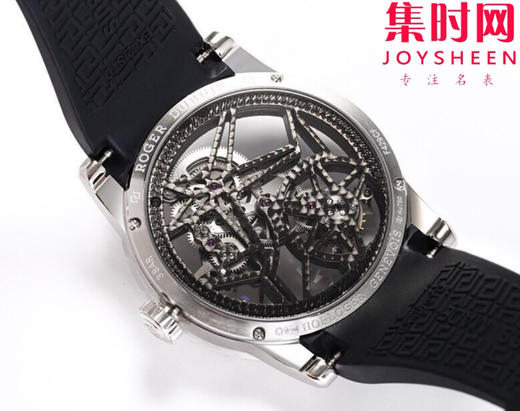 NEW罗杰杜彼迷彩陀飞轮 新品彩色陀飞轮，掀起彩色旋风，少量到货。EXCALIBUR王者系列 RDDBEX0938真陀飞轮男士腕表 商品图6