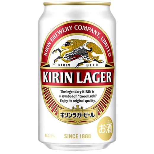 KIRIN《啤酒》麒麟拉格啤酒350ml 商品图0