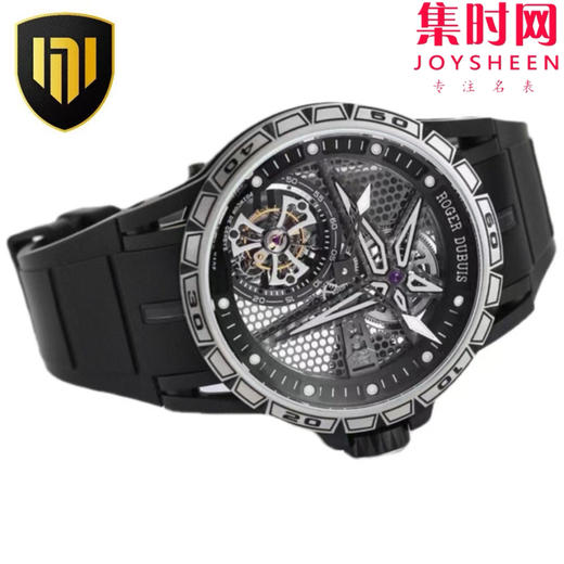 NEW罗杰杜彼王者竞速倍耐力镂空陀飞轮系列 全镂空背透高级感 RDDBEX0815 RDDBEX0817 真陀飞轮男士腕表 商品图3