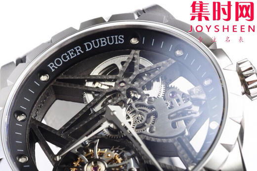 NEW罗杰杜彼迷彩陀飞轮 新品彩色陀飞轮，掀起彩色旋风，少量到货。EXCALIBUR王者系列 RDDBEX0938真陀飞轮男士腕表 商品图4