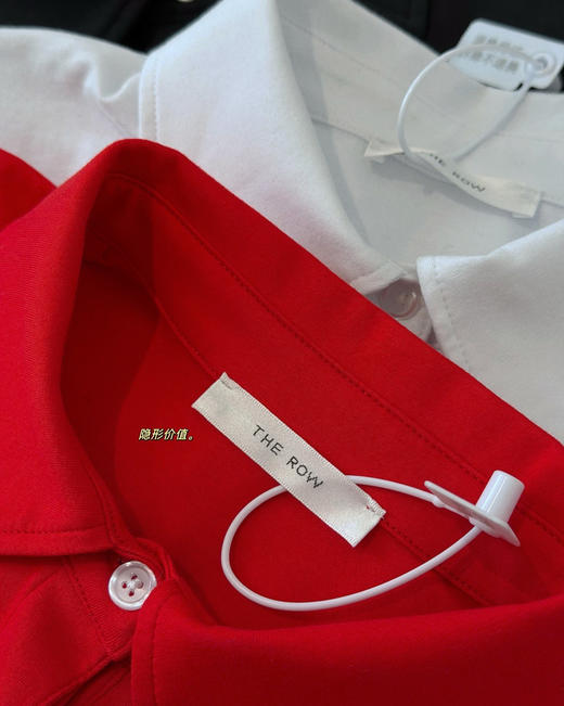 row纯棉极简polo衫 商品图11
