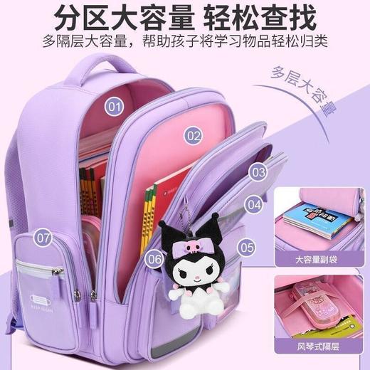 【减负护脊❗轻便大容量儿童双肩包】小身材大容量，韩版时尚简约书包，男女学生书包，休闲旅行双背包，潮流新款人气情侣包包开学季常备L 商品图2