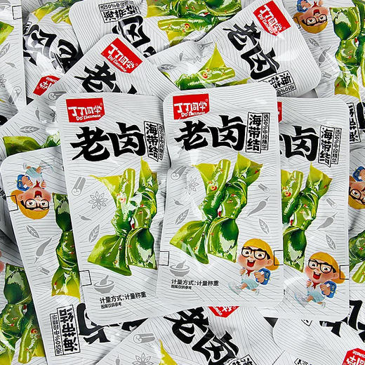 丁丁同学海带结老卤特厚卤味香辣袋装218克 商品图2