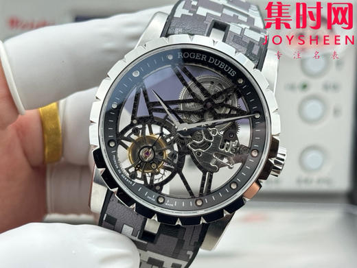 NEW罗杰杜彼迷彩陀飞轮 新品彩色陀飞轮，掀起彩色旋风，少量到货。EXCALIBUR王者系列 RDDBEX0938真陀飞轮男士腕表 商品图2