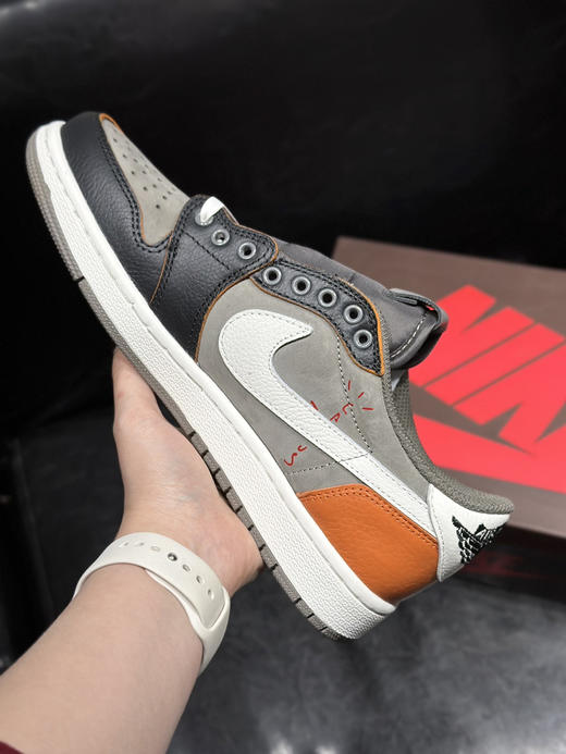 秋冬特惠💰430 公司级 Air Jordan 1 Low 防滑 低帮 倒钩联名款 商品图4