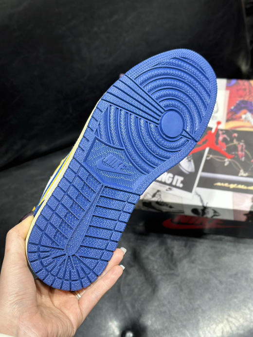 秋冬特惠💰430 公司级 Air Jordan 1 Low 防滑 低帮 倒钩联名款 商品图5