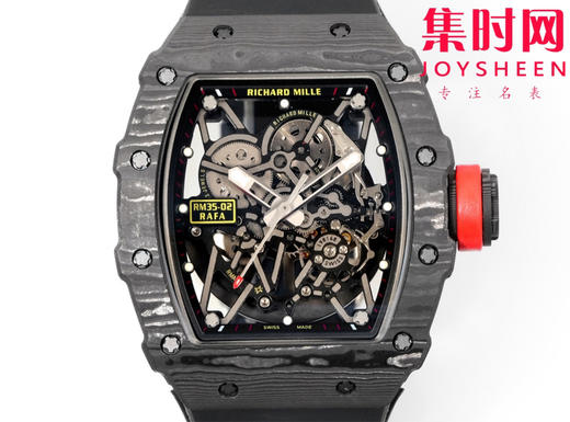 NEW理查德米勒RM35-02 RM035碳纤维系列 男士腕表 亿万富翁的入场券 理查米尔RM35-02 RAFAEL NADAL碳纤维全自动机械腕表，整表原装数据！ 商品图1