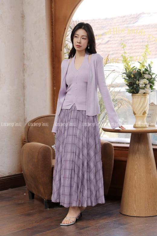 【门店同款】ENJOY春季“柔光芳序”挂脖背心两件套 169247826 商品图2