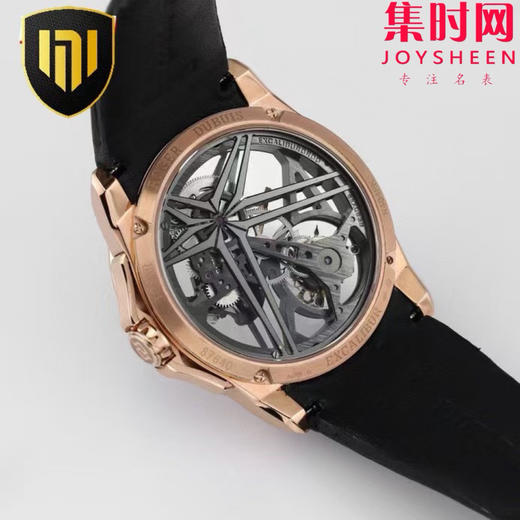 NEW罗杰杜彼王者镂空陀飞轮系列RDDBEX0836 男士腕表 立体小牛皮表带 真陀飞轮机 商品图8