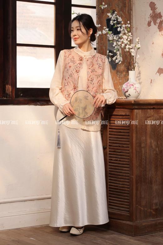 【门店同款】ENJOY春季“画中行”慕枝南下中式马夹 169543772 商品图4