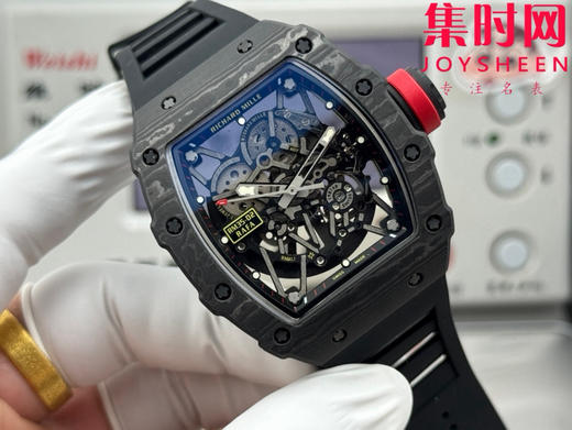 NEW理查德米勒RM35-02 RM035碳纤维系列 男士腕表 亿万富翁的入场券 理查米尔RM35-02 RAFAEL NADAL碳纤维全自动机械腕表，整表原装数据！ 商品图2