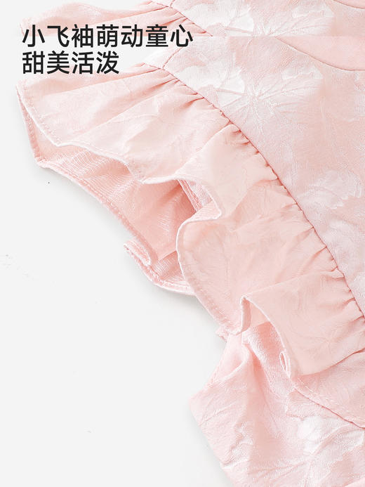 英氏儿童连衣裙女童公主裙夏季背心裙子周岁礼服新款YRLCJ1S003A 商品图3