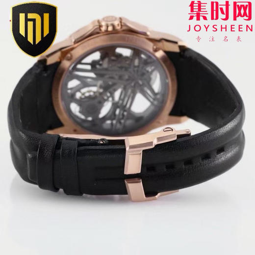 NEW罗杰杜彼王者镂空陀飞轮系列RDDBEX0836 男士腕表 立体小牛皮表带 真陀飞轮机 商品图7