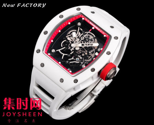 NEW理查德米勒RM055新升级V5版 理查米尔RM55男士腕表 升级一体机芯版本 原装一体双发条盒一体机芯 品质更加稳定 商品图4