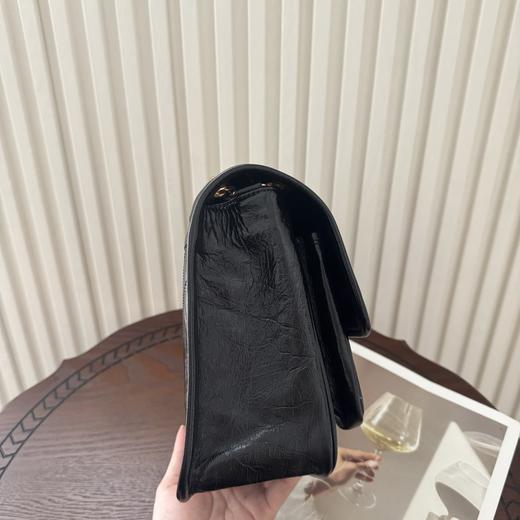 圣罗兰 niki 油蜡皮金色logo 金链条 小/中号（LZ） 商品图2