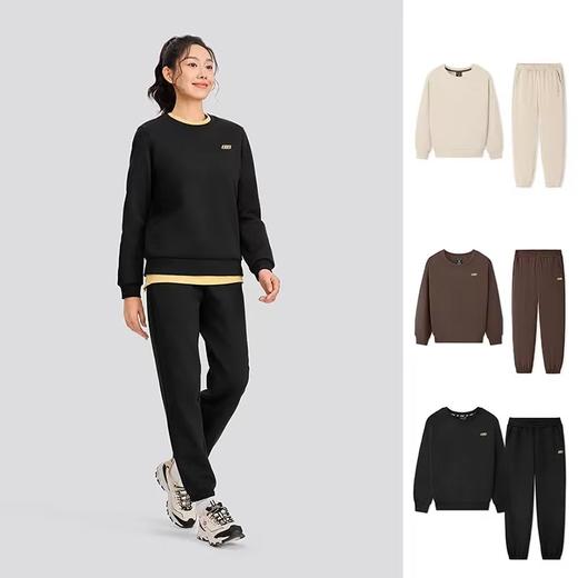 【细绒 卫衣+长裤】斯凯奇女士套装健身跑步运动套装 商品图0