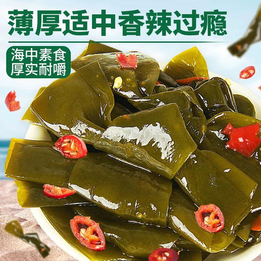 丁丁同学海带结老卤特厚卤味香辣袋装218克 商品图6