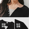 森马长袖T恤女春季短款紧身假两件2026新款设计感显瘦气质套头衫 商品缩略图3