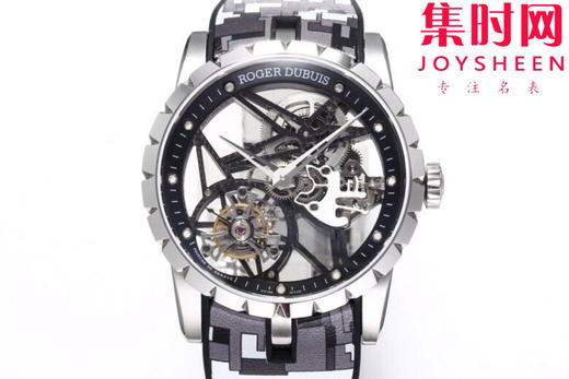 NEW罗杰杜彼迷彩陀飞轮 新品彩色陀飞轮，掀起彩色旋风，少量到货。EXCALIBUR王者系列 RDDBEX0938真陀飞轮男士腕表 商品图8