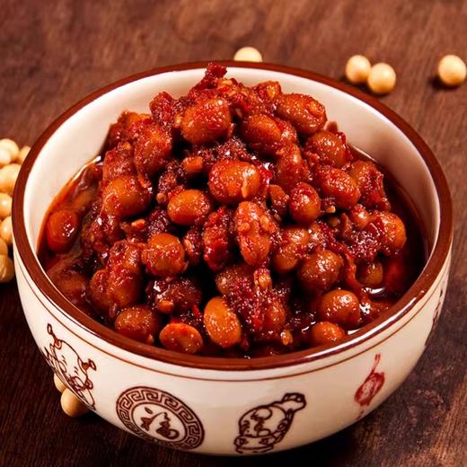 【宜昌助农馆】 土道家 腊八豆下饭拌面酱调味酱 190g/瓶 商品图1