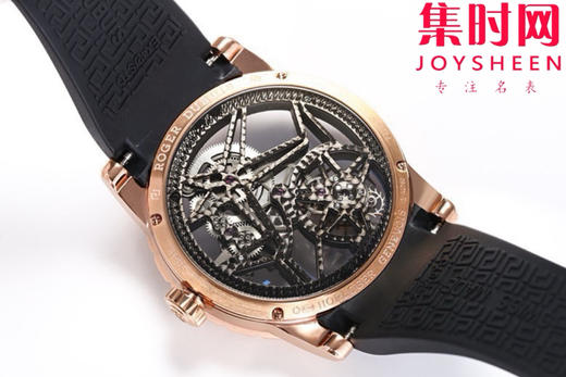 NEW罗杰杜彼迷彩陀飞轮 新品彩色陀飞轮，掀起彩色旋风，少量到货。EXCALIBUR王者系列 RDDBEX0938真陀飞轮男士腕表 商品图6