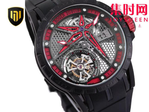NEW罗杰杜彼王者竞速倍耐力镂空陀飞轮系列 全镂空背透高级感 RDDBEX0815 RDDBEX0817 真陀飞轮男士腕表 商品图4