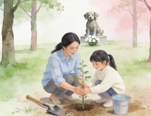 《工作犬少年驯导师》绿色之约，功勋犬纪念林植树行动 商品图1