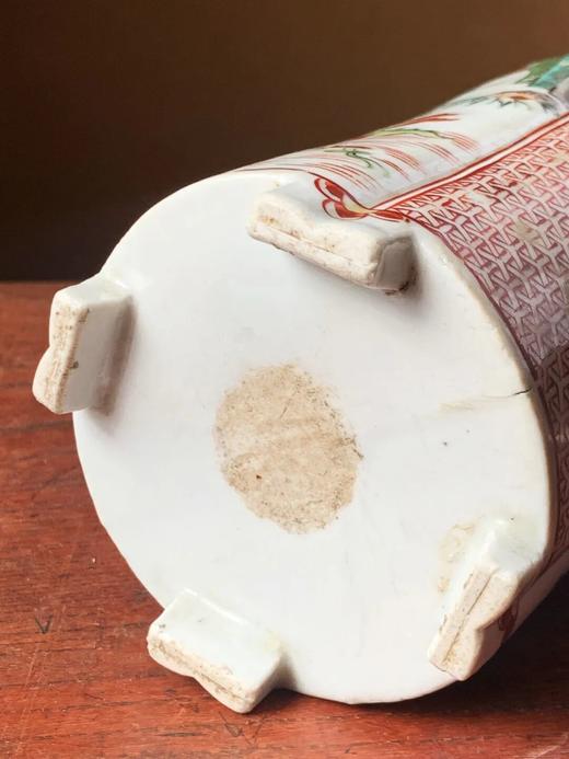 五彩绘人物纹龙把六方流酒壶，顺丰包邮 商品图10